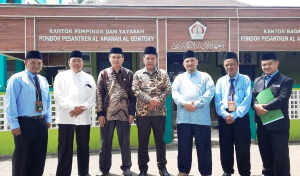Kepala Kantor Kemenag Tangsel Lakukan Kunker ke Ponpes Al Amanah Al Gontori